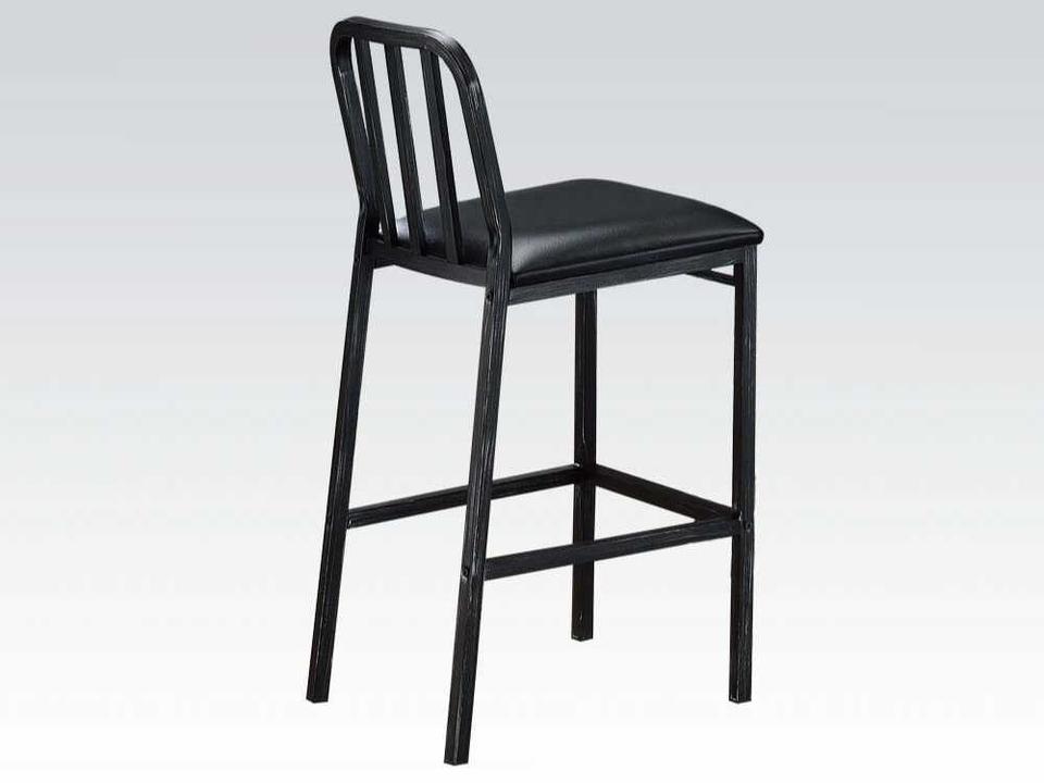 Jodie Leather Bar Stool Set of 2