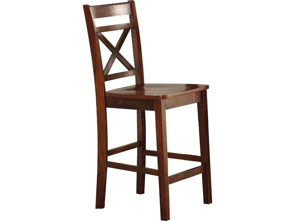 Tartys Cherry Solid Wood Counter Stool