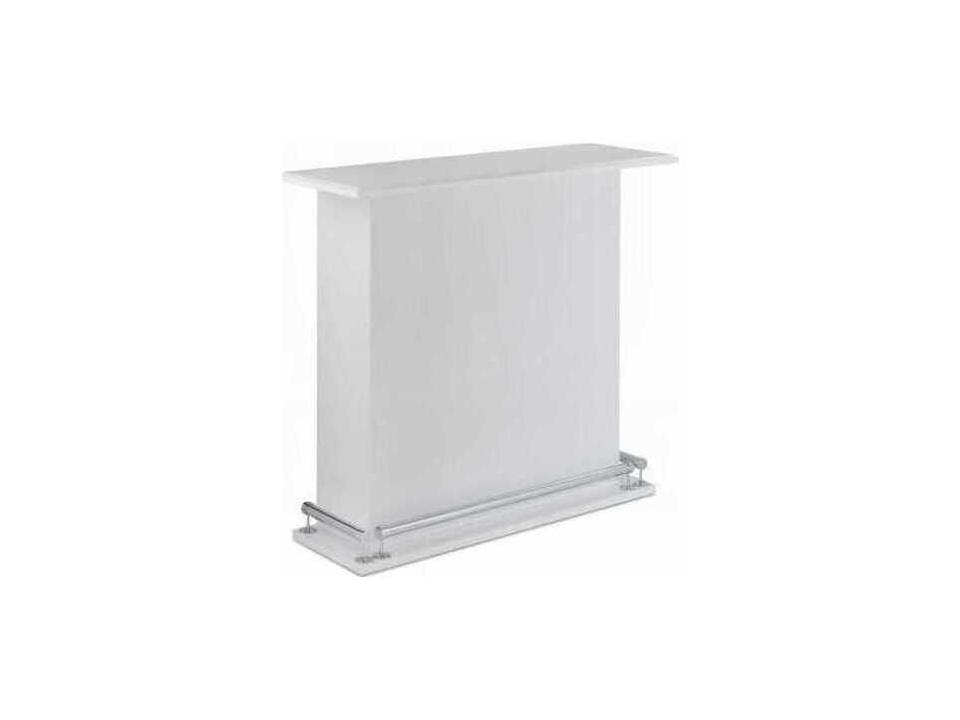 Kite High Gloss White Bar Table
