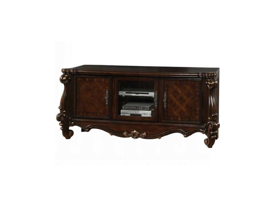 Versailles 74" Poplar Wood Media Console