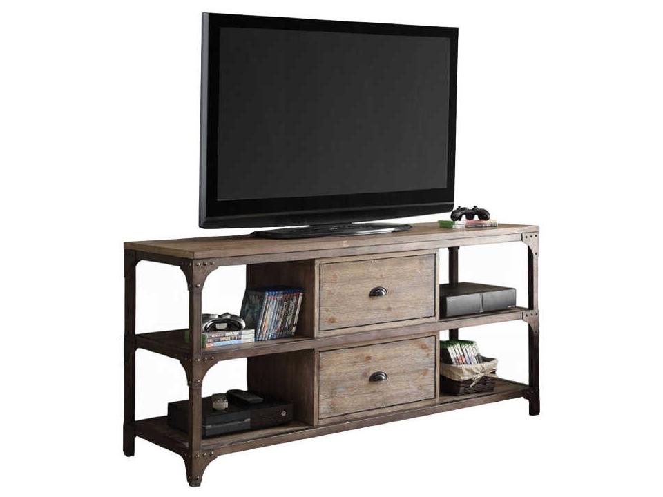 Gorden 60" Pine Wood Media Console