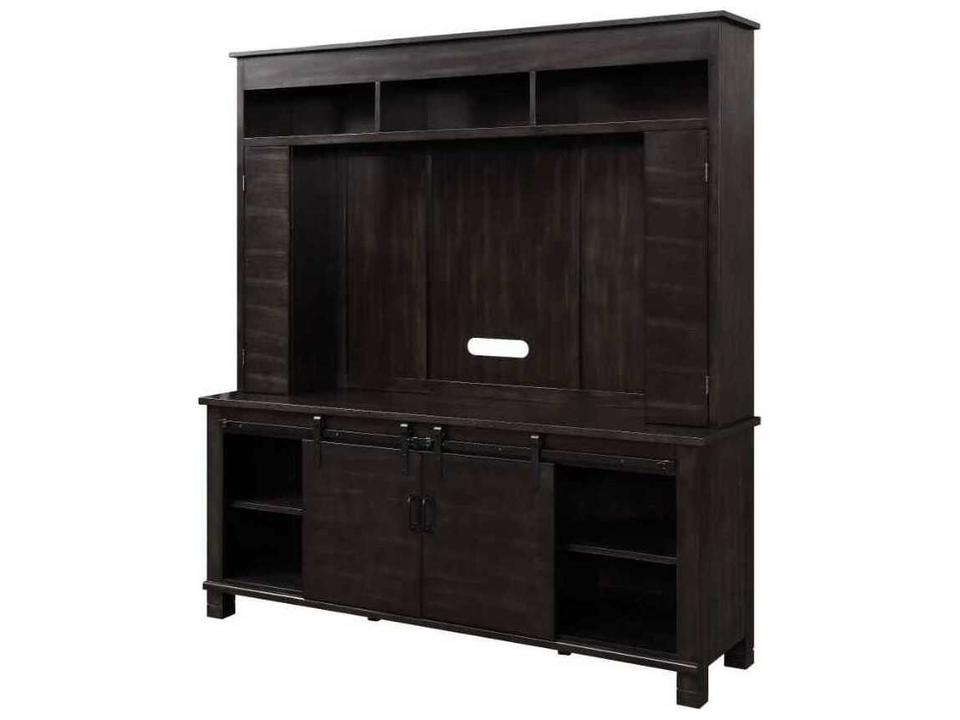 Apison 78" Pine Wood Media Console