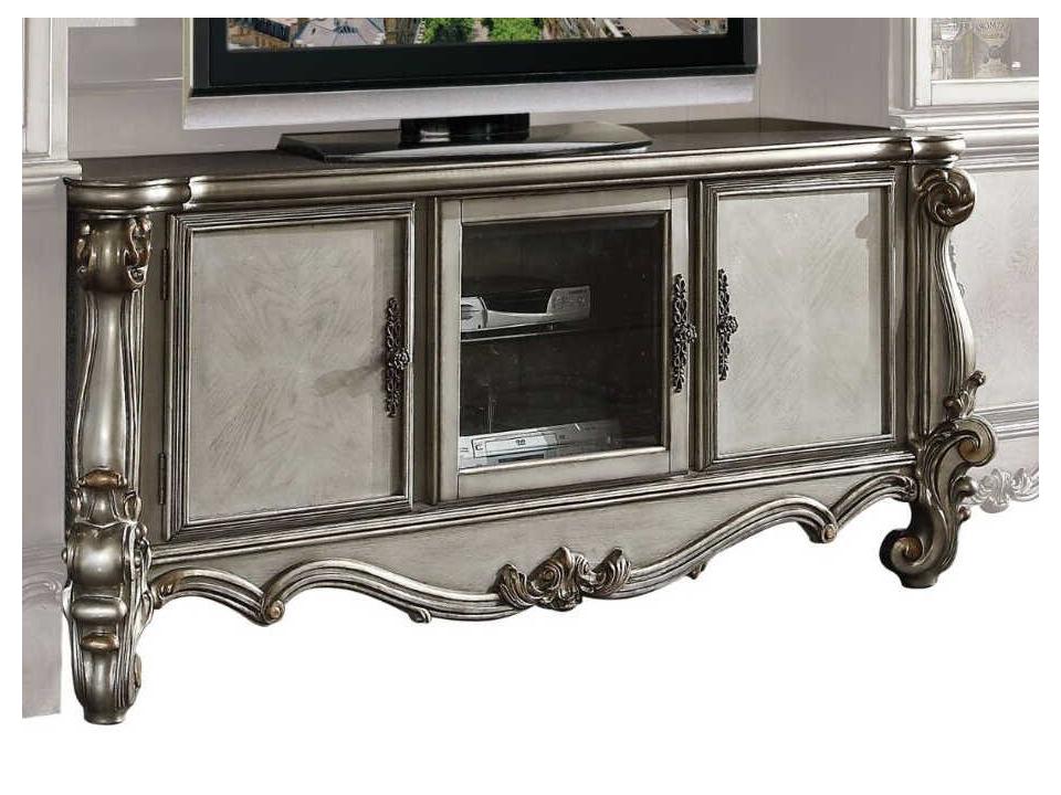 Versailles 74" Poplar Wood Media Console