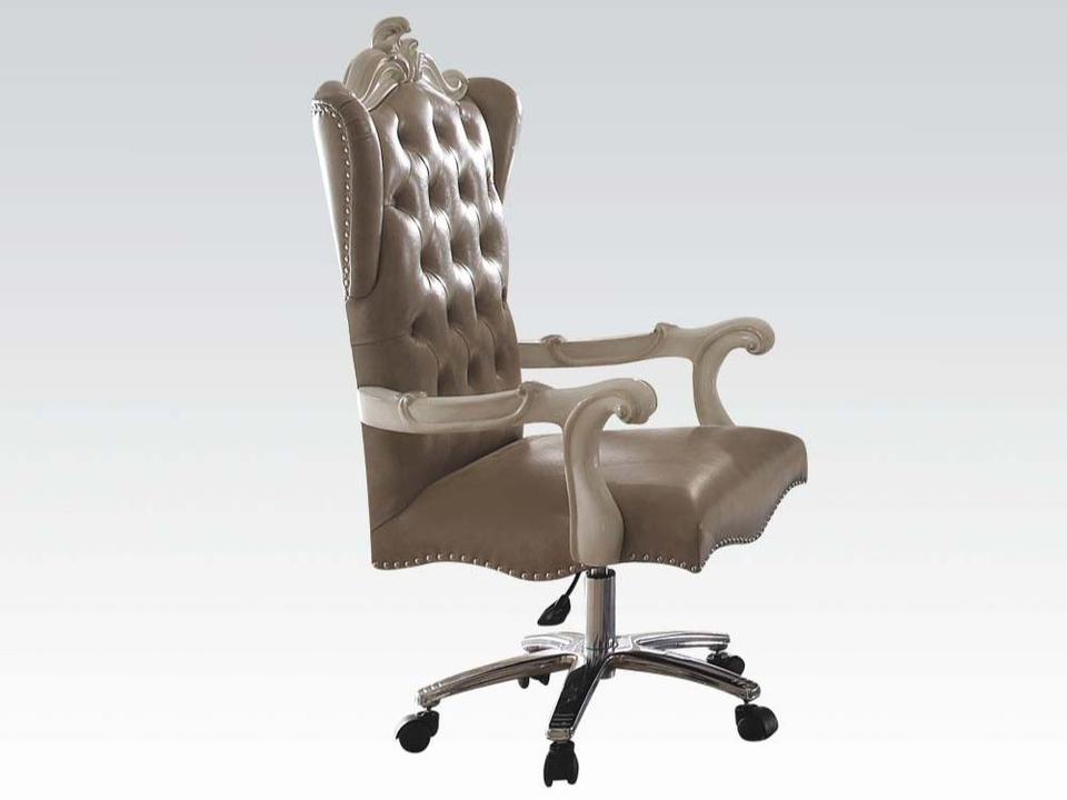 Versailles Leather Adjustable Swivel Executive Desk Chair