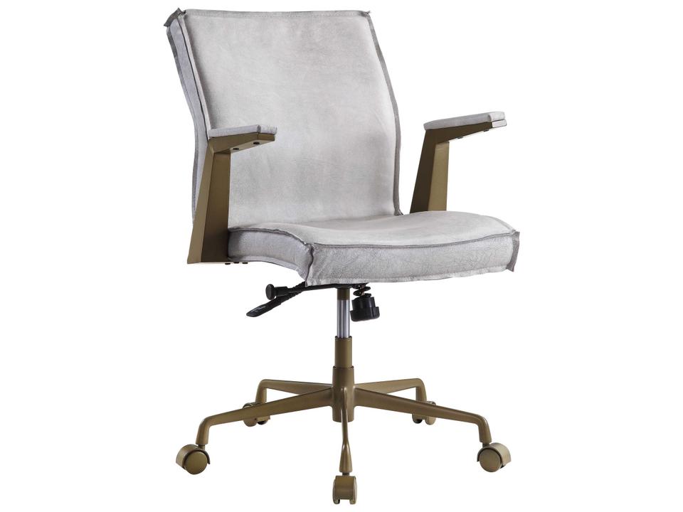 Attica Leather Adjustable Swivel Computer Office Chair