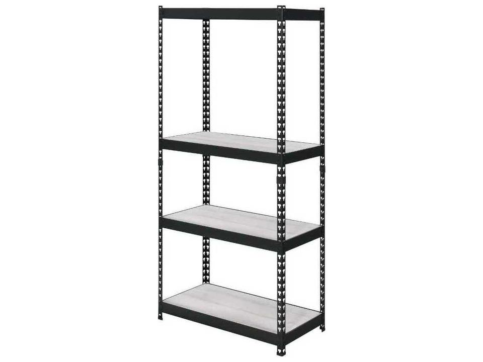 Decmus Natural Black Bookcase