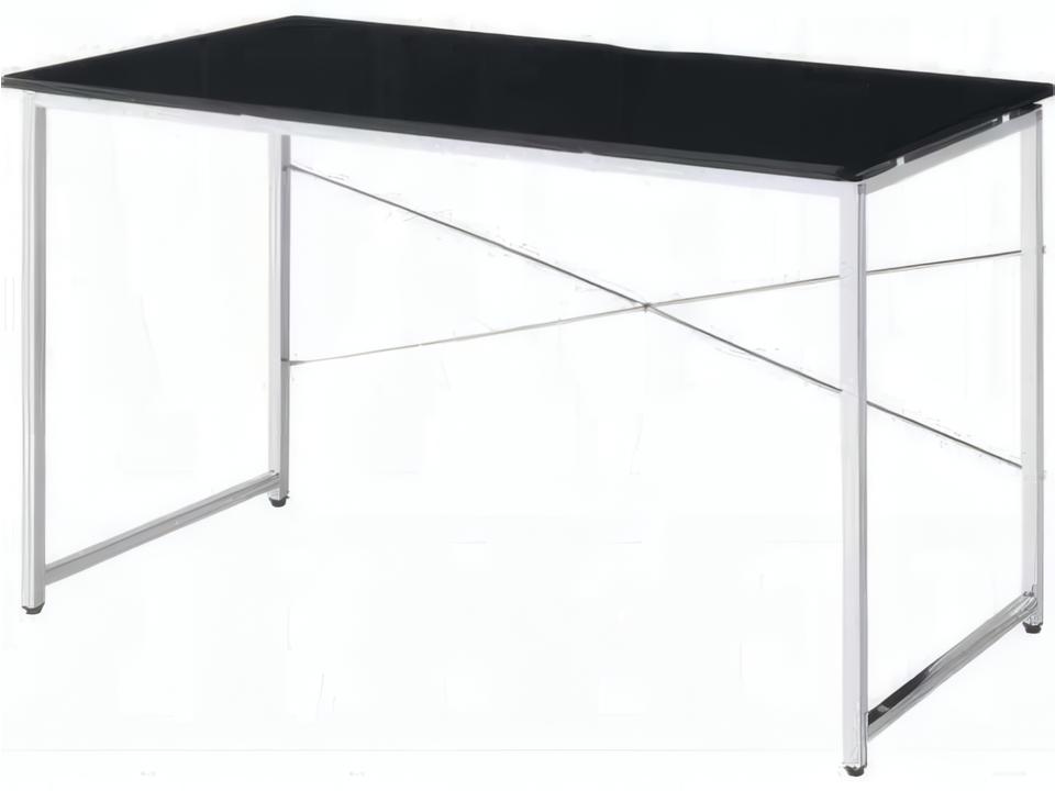 Tennos Black Chrome Vanity Table