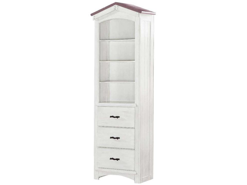 Tree House Pink White Bookcase