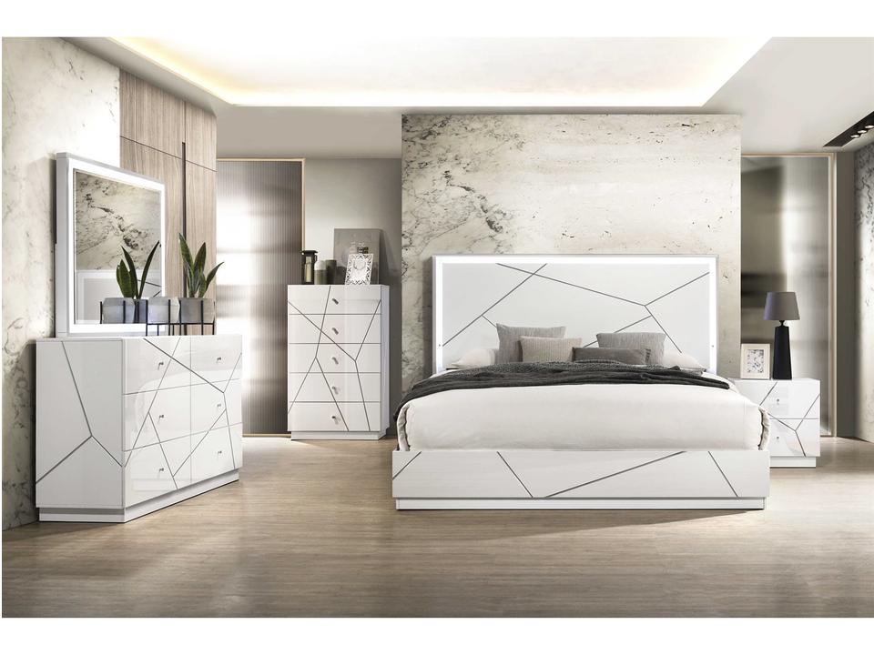 Esther White Bedroom Set