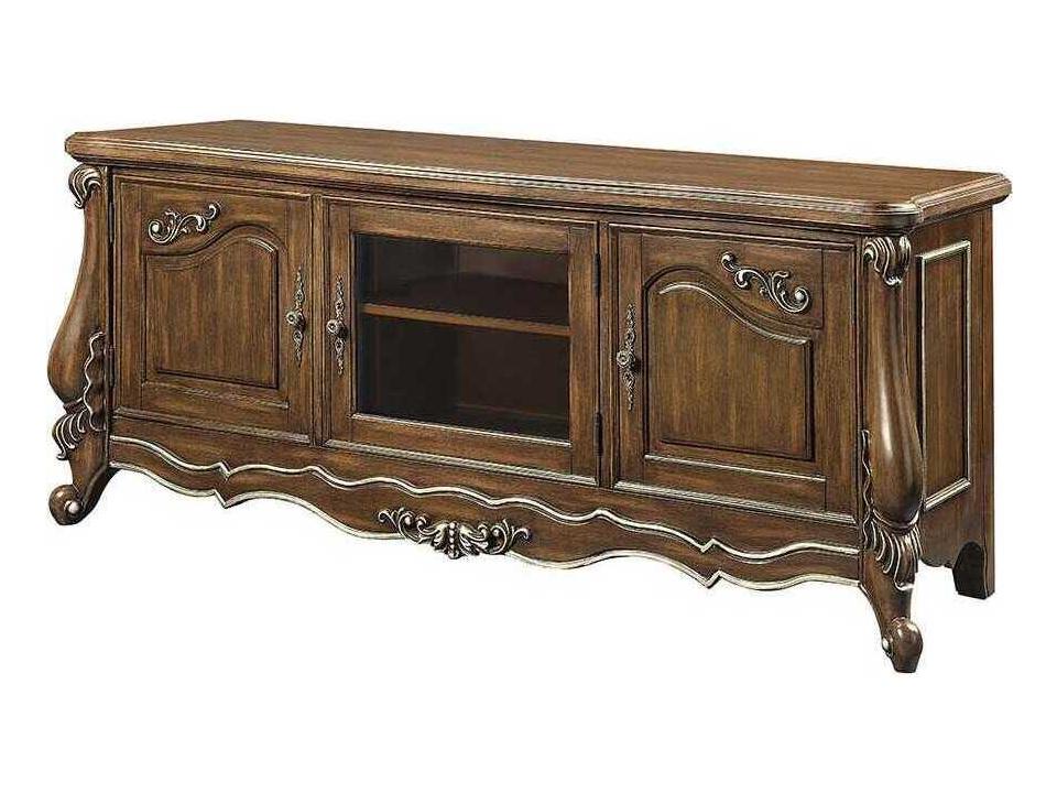 Latisha 75" Poplar Wood Media Console