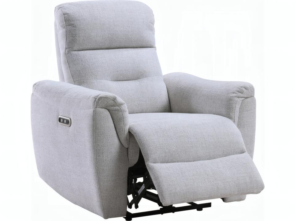 Eastre Beige Chenille Upholstered Recliner