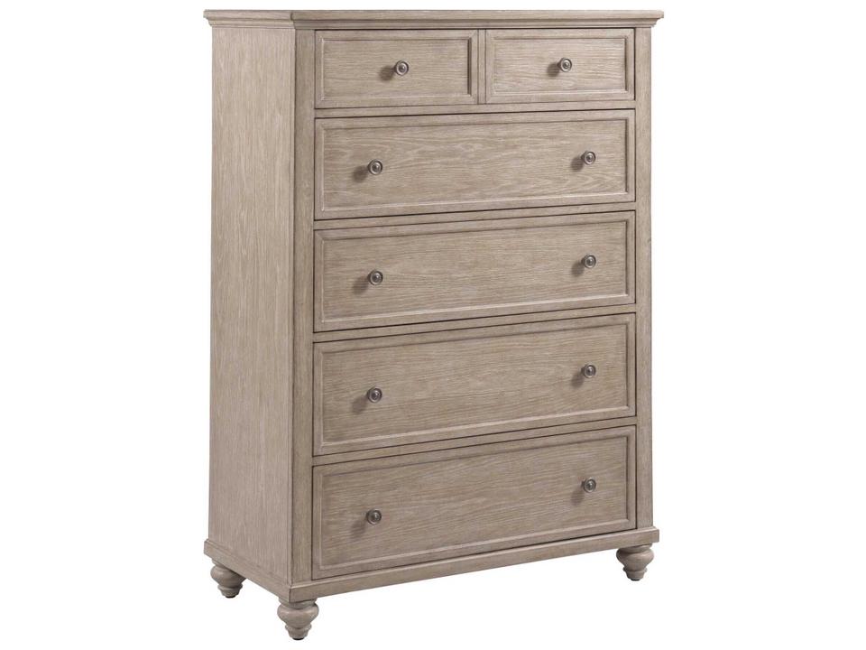 Cambric Miriam 5-Drawer Accent Chest in Breve Finish
