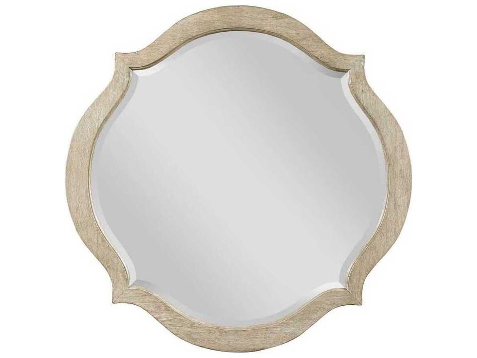 Vista Durant Transitional Accent Mirror in White Oak