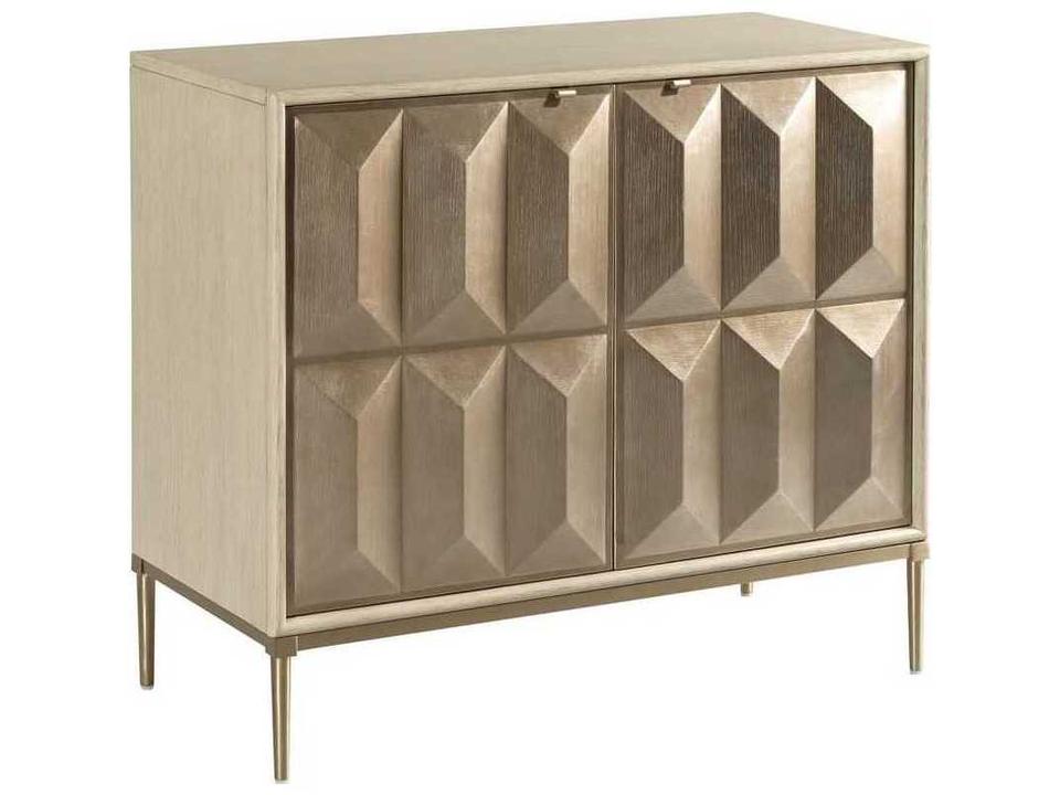 Lenox Prism Accent Chest in Rich Clear Lacquer