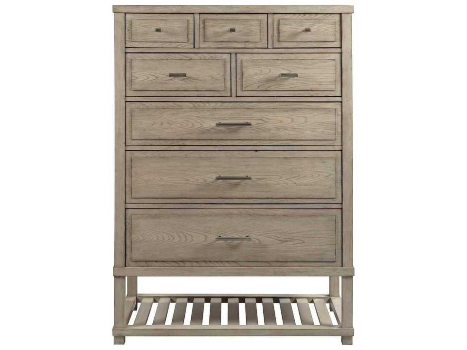 West Fork Greer 8-Drawer Chest in Aged Taupe