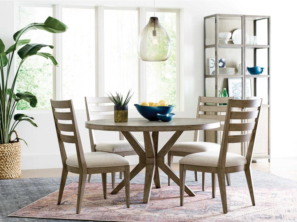 West Fork Elm Wood Dining Room Set