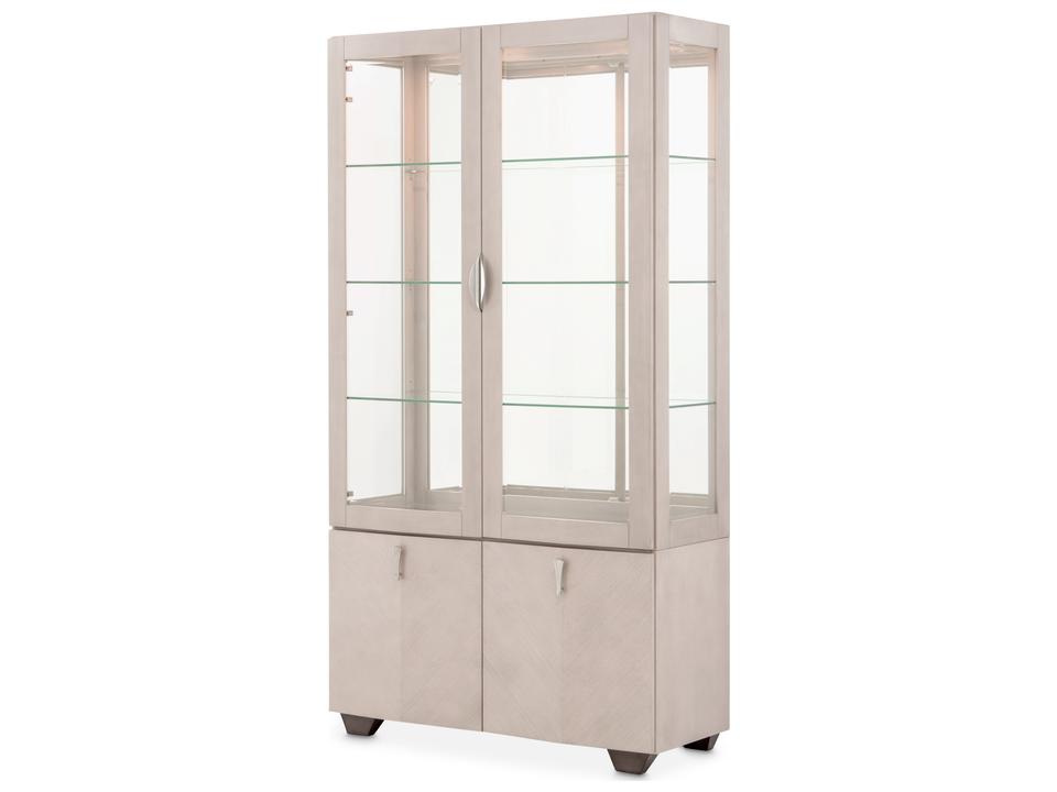 Fantosini Display Cabinet in Silver Mist