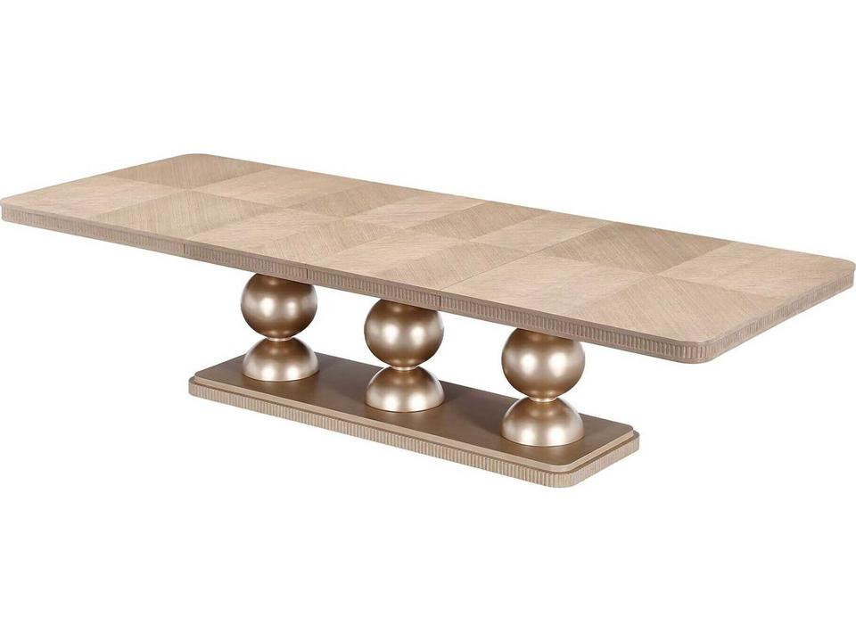 West Kensington Extendable Rectangular Dining Table in Sea Salt Caramel