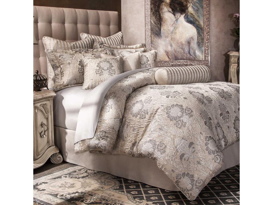 Sycamore Grove 10-Piece King Comforter Set in Silver