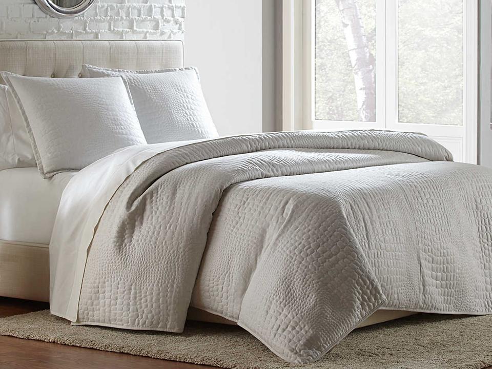Brilliance 3-Piece Queen Coverlet Duvet Set White