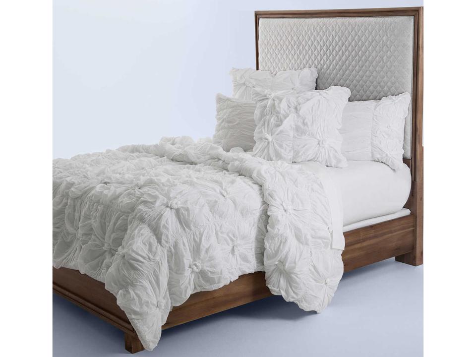 Savanna 5-Piece Queen Comforter Set in White