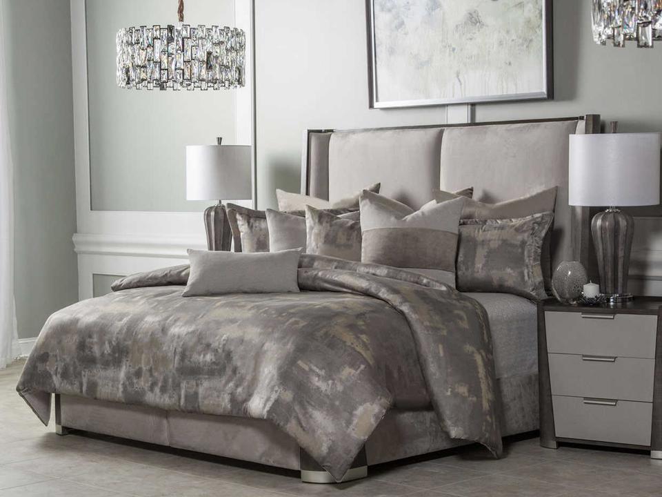 Aubrey Patina Nine-Piece Queen Comforter Set