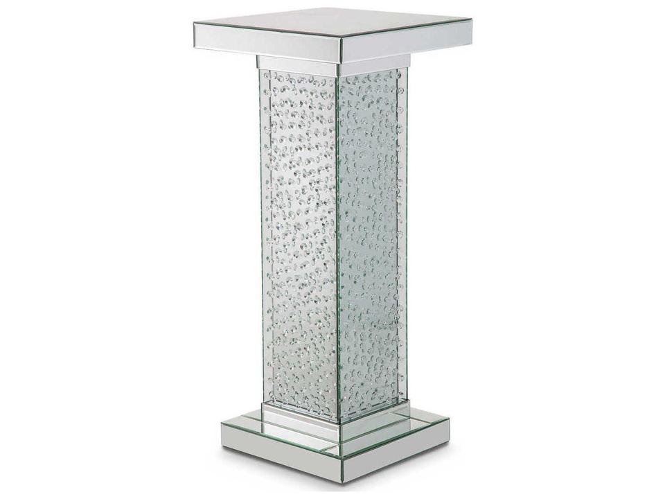 Gilded Square End Table