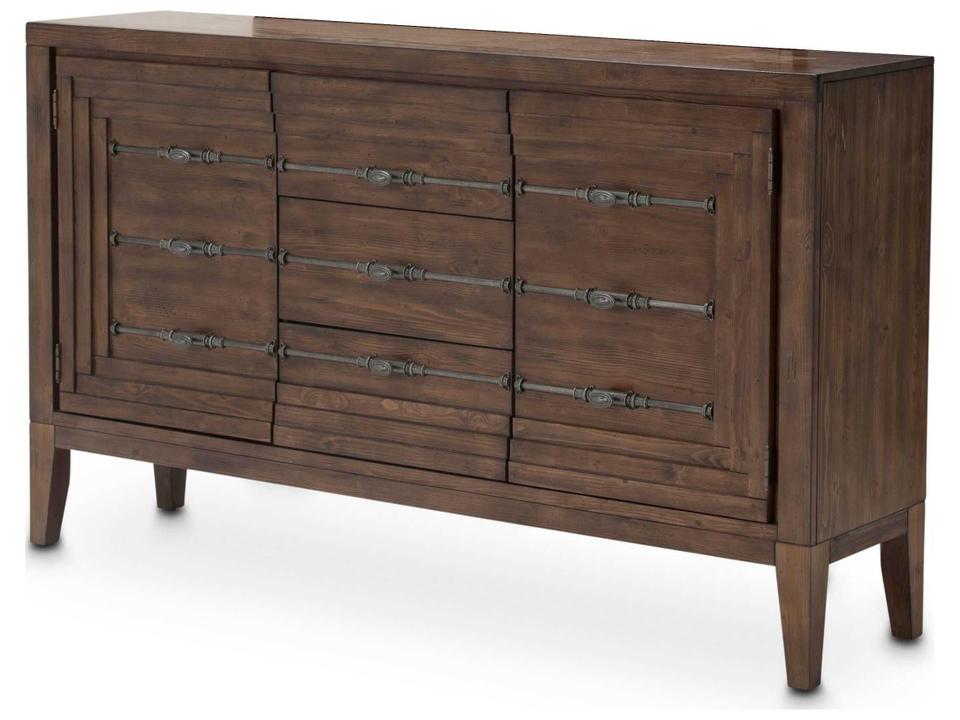 Carrollton Sideboard in Rustic Ranch Finish