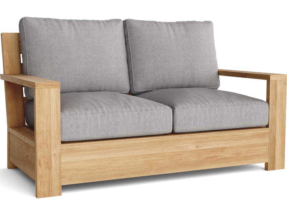 Madera A-Grade Teak Wood Outdoor Loveseat