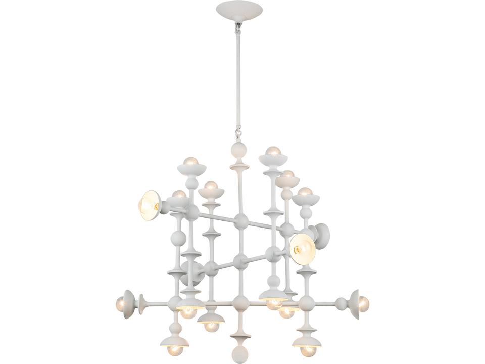 Cadence Chandelier in Antique White