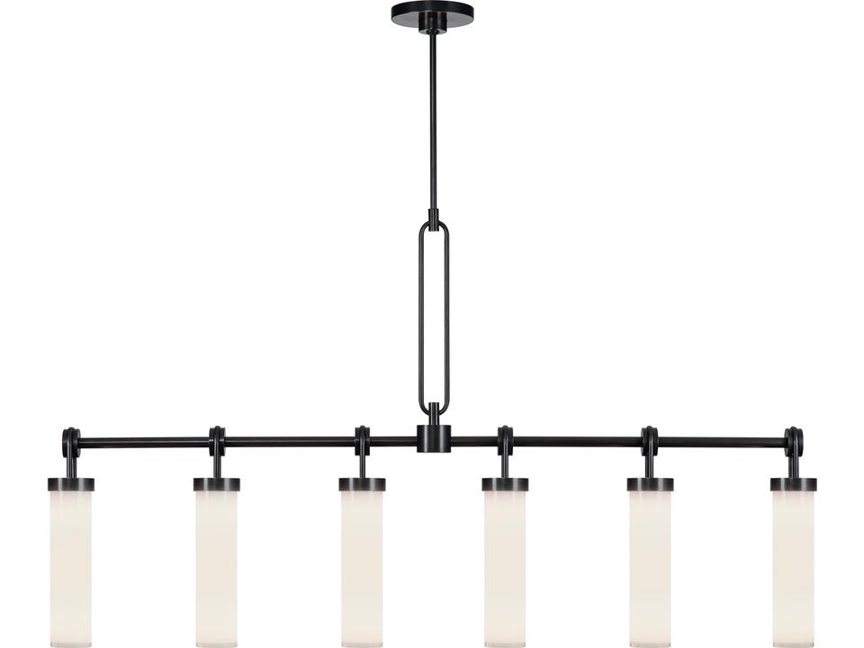 Wynwood 6-Light Linear Pendant in Urban Bronze