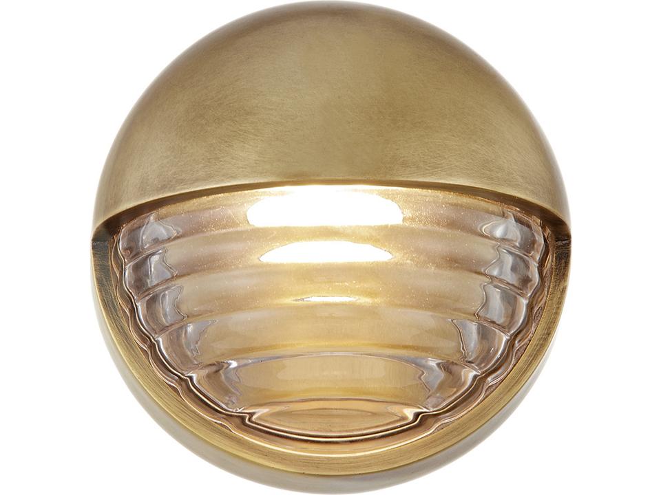 Palais 6-Inch 1-Light Integrated LED Wall Sconce in Vintage Brass