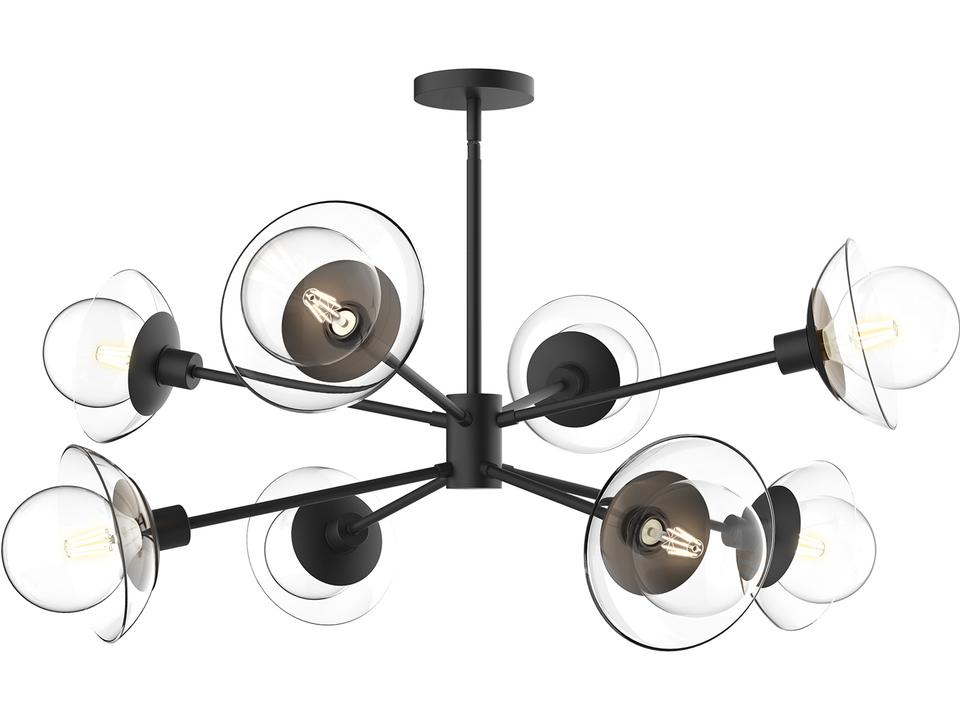 Francesca Chandelier Mid-Century Sputnik Lighting