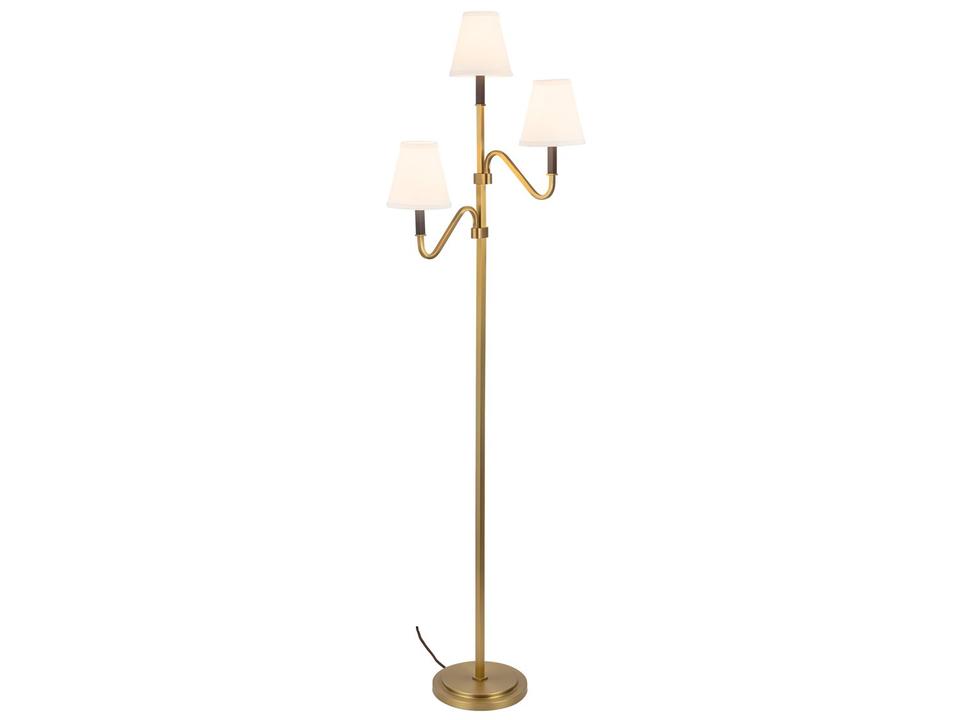 Sloan Brushed Gold Floor Lamp