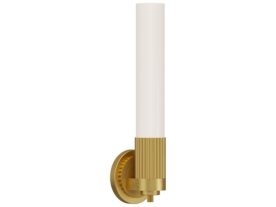 Rue Wall Sconce Modern Brushed Gold