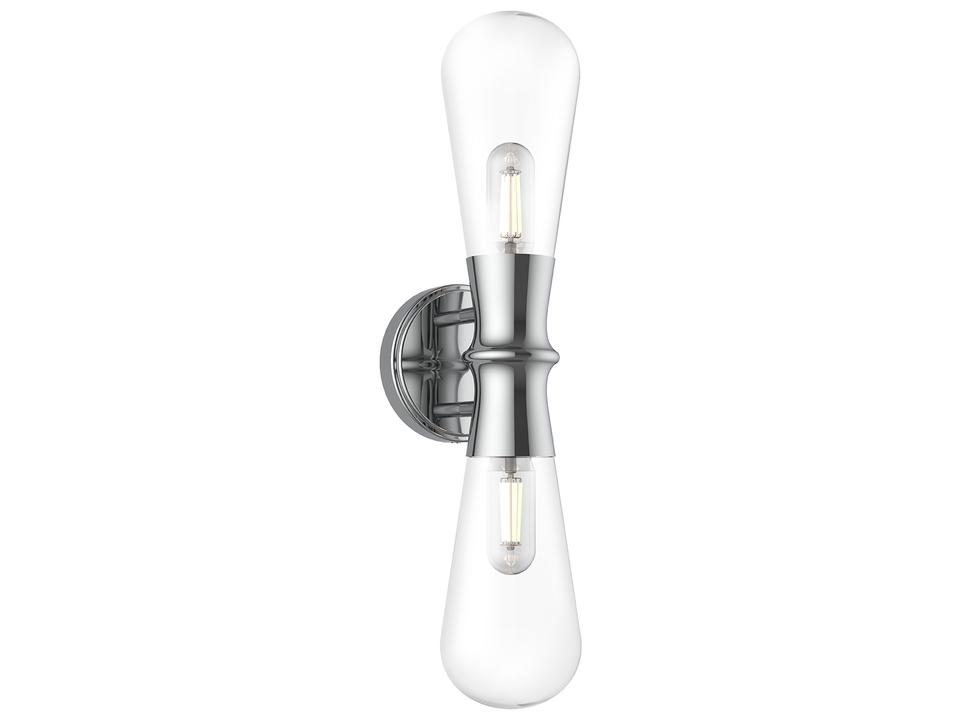 Marcel Wall Sconce Modern Chrome Light