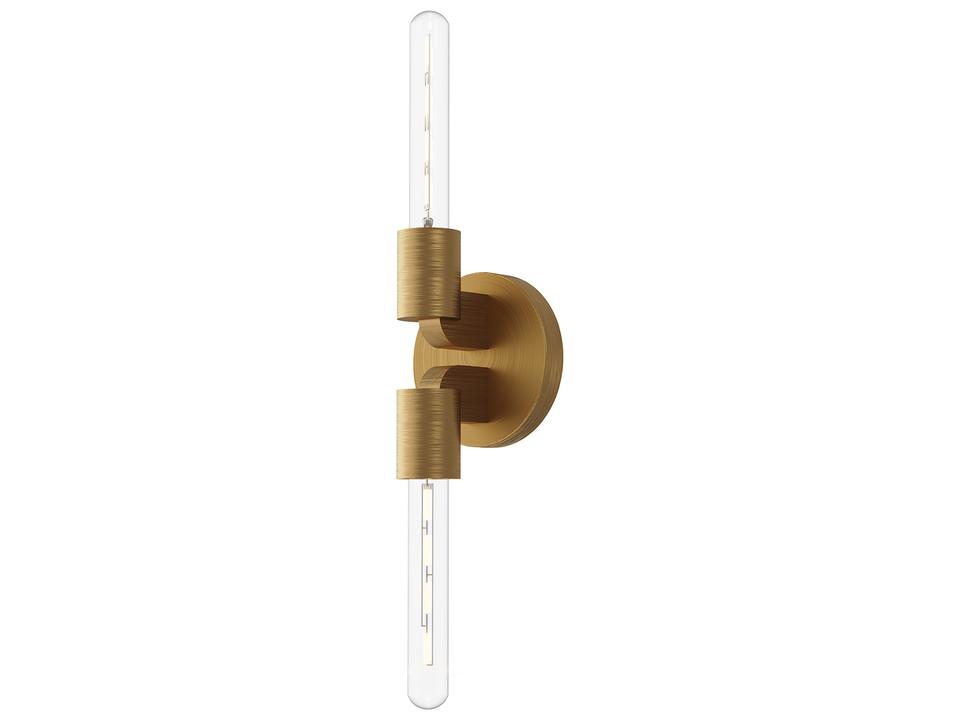 Claire Wall Sconce Aged Gold Modern Vanity Light