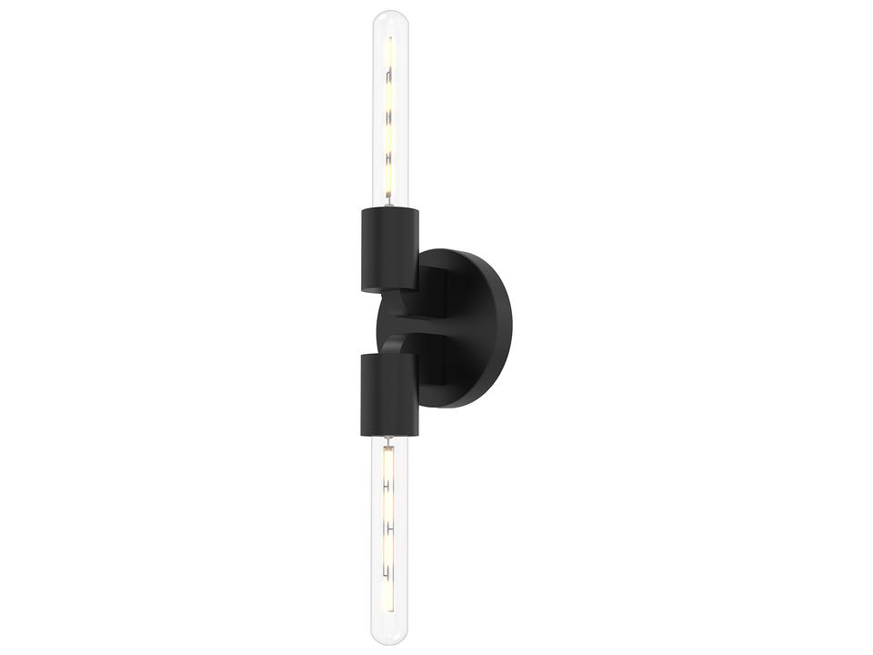 Claire Wall and Vanity Light Matte Black Modern