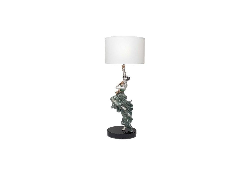 Silver Table Lamp