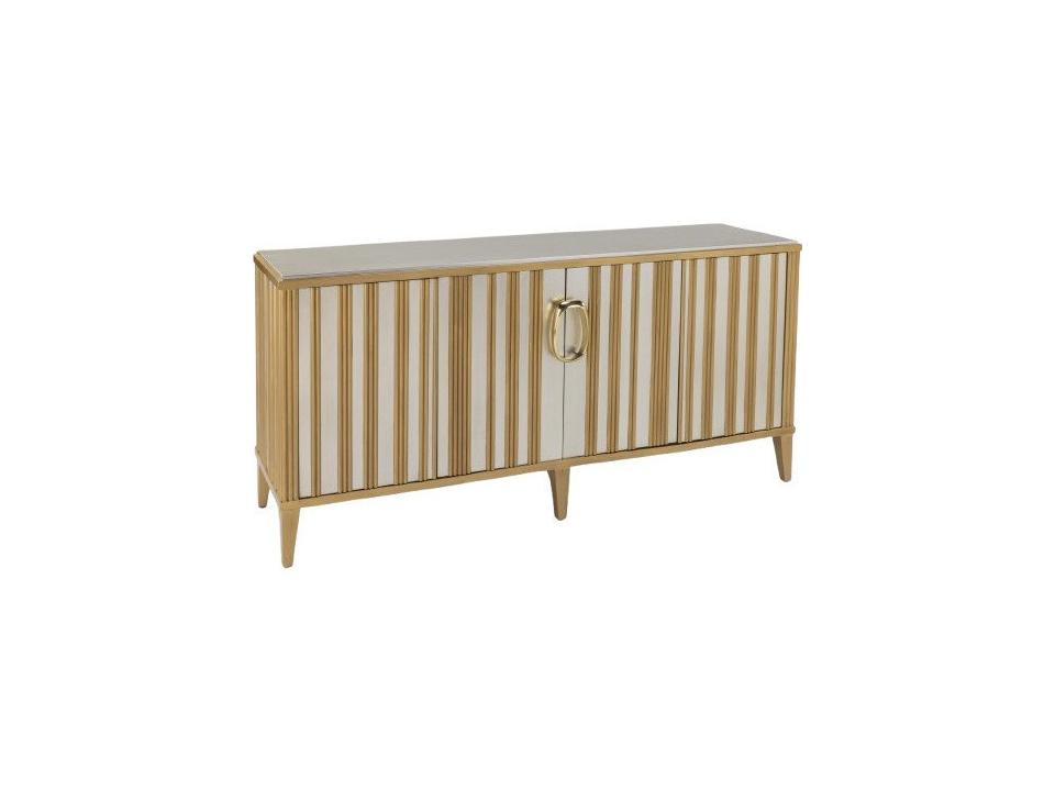 72" Silverleaf Gold Sideboard
