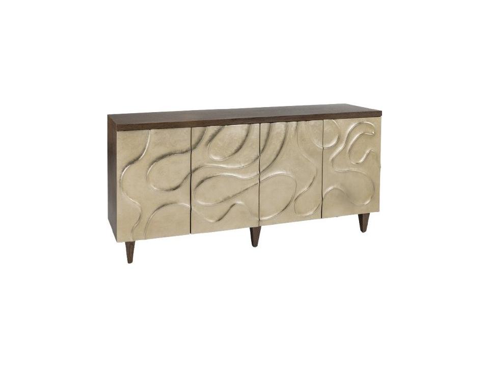 72" Walnut Champagne Sideboard