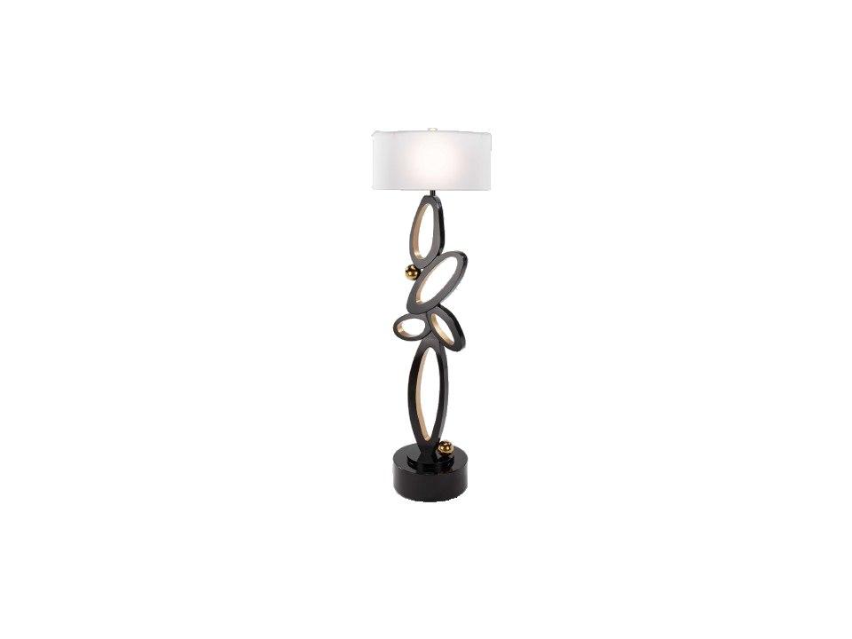 Black Gold Floor Lamp
