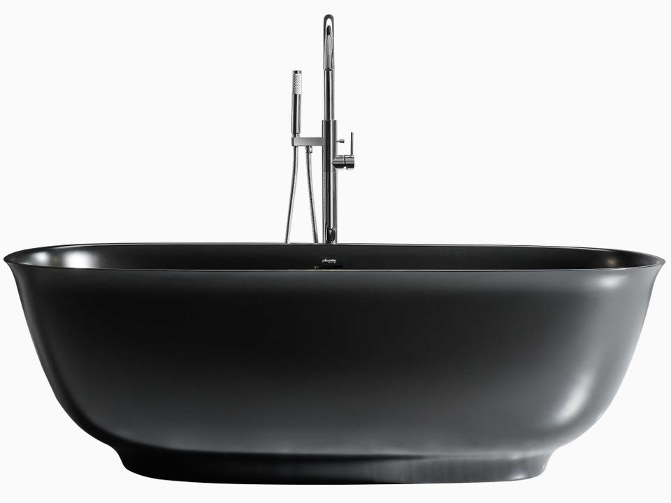 Fiore Freestanding Soaking Bathtub 67-inch Solid Surface
