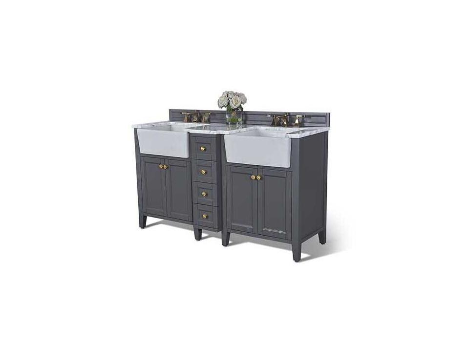 Adeline 60-Inch Double Vanity Sage Green