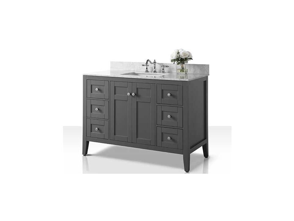 Maili 48 Inch Bathroom Vanity in Sapphire Gray