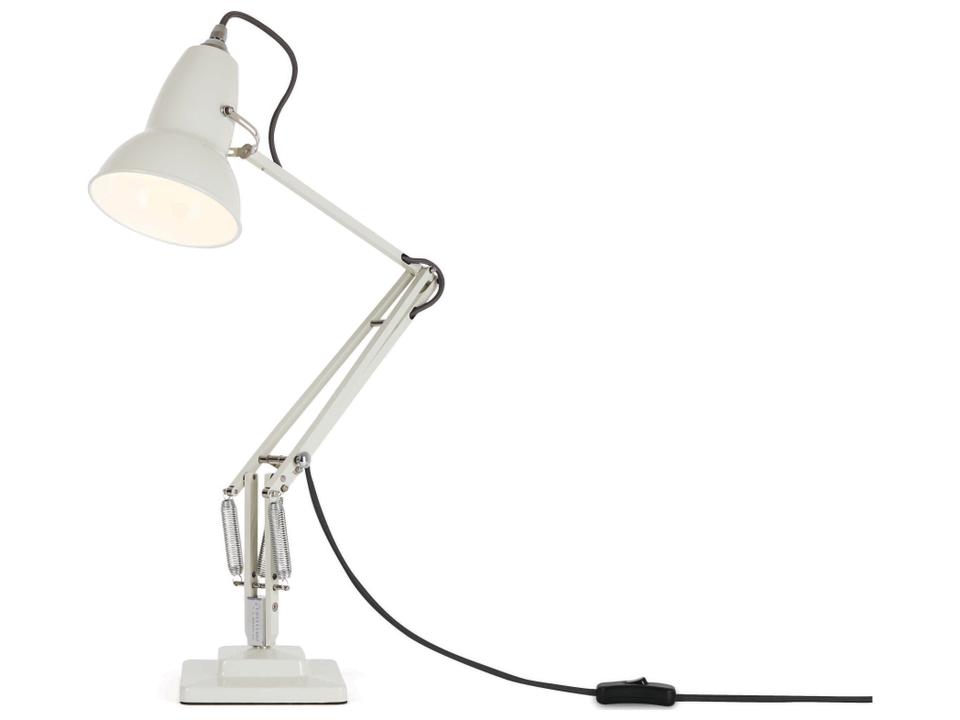 Original 1227 Desk Lamp in Linen White with Constant Tension Spring