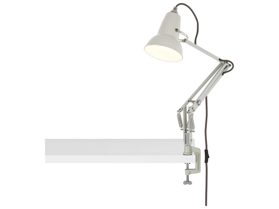 Original 1227 Mini Clamp Desk Lamp in Linen White