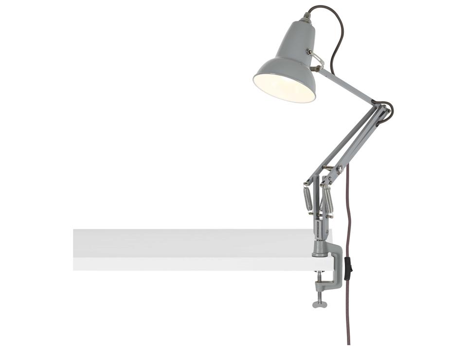 Original 1227 Mini Desk Lamp with Clamp in Dove Grey