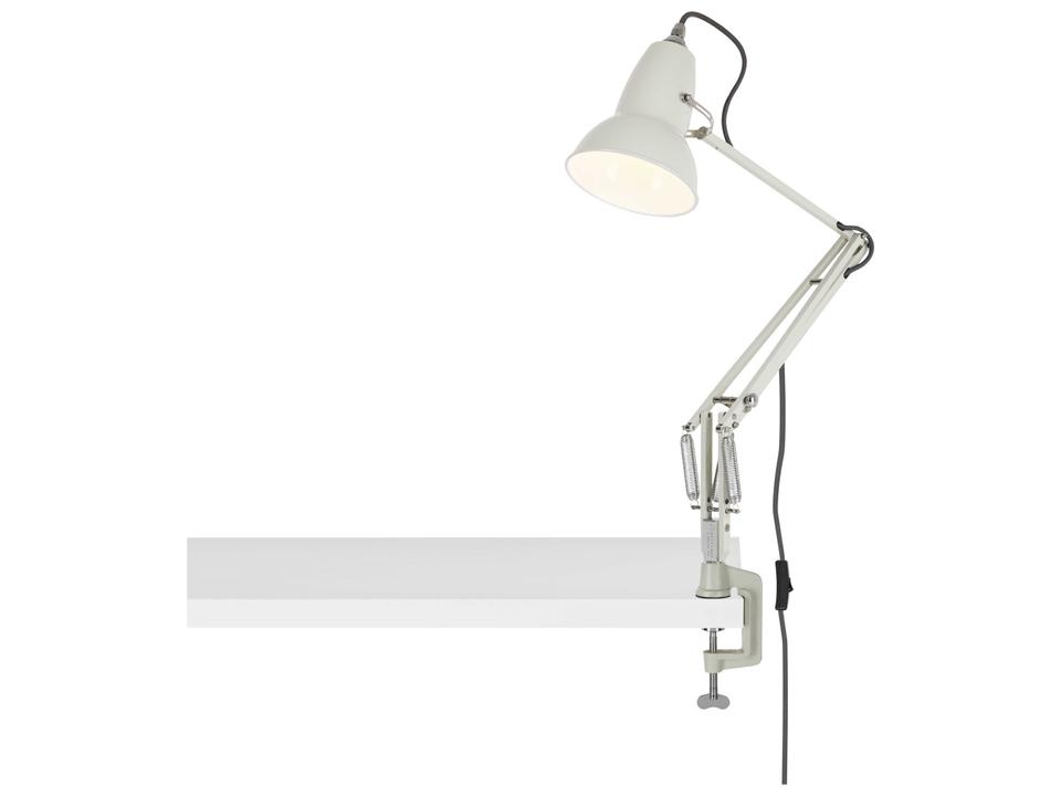 Original 1227 Mini Desk Lamp with Clamp in Linen White