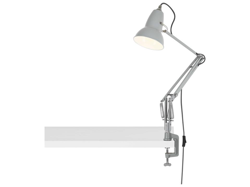 Original-1227 Dove Grey Desk Lamp with Clamp